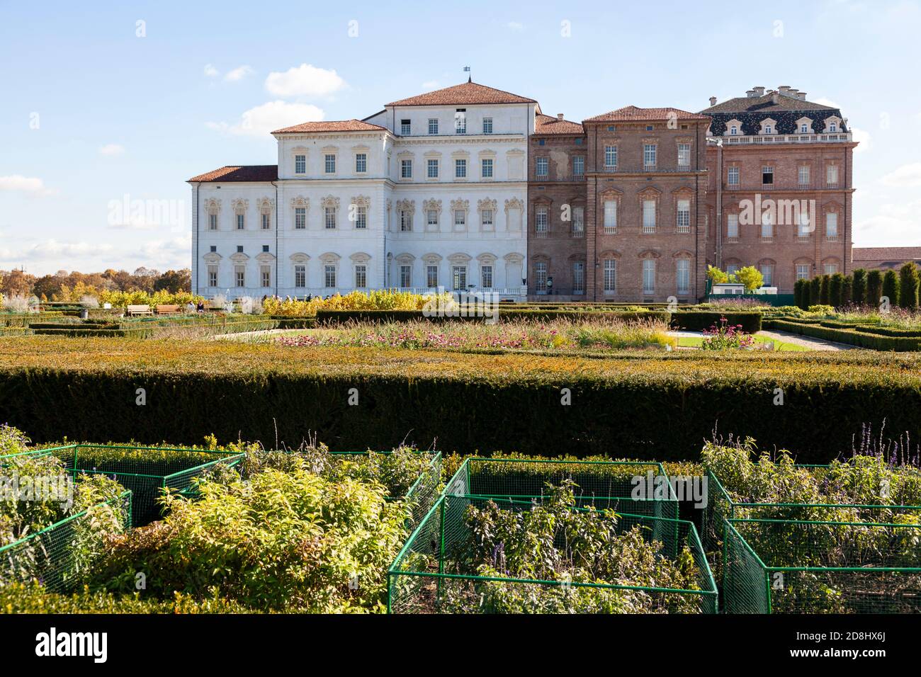 Turin, Italien. Palast von Venaria reale einer der Savoyen königlichen Residenz in Piemont. Stockfoto