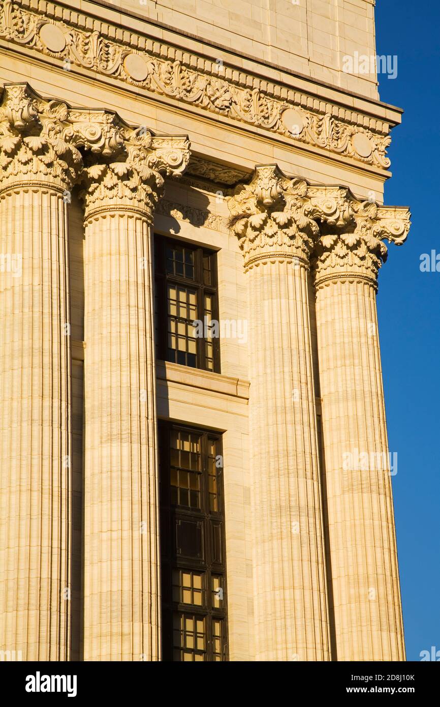 Bildung Staatsgebäude, Albany, New York State, USA Stockfoto