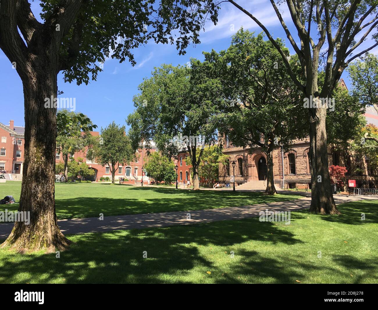 Sayles Hall and Campus, Brown University, Providence, Rhode Island, USA Stockfoto