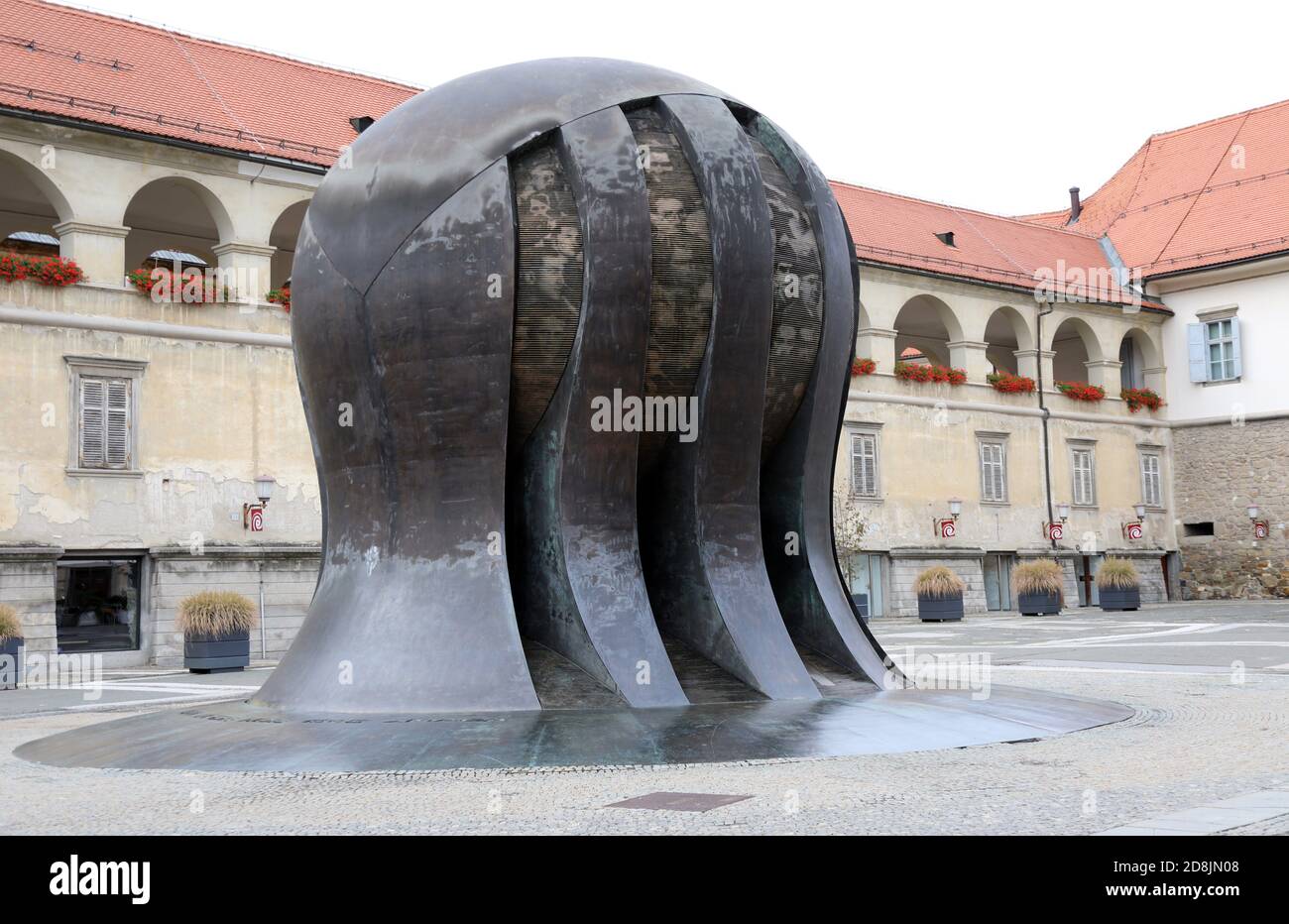 Maribor Nationales Befreiungsdenkmal bei Trg Svobode in der Alten Stadt Stockfoto