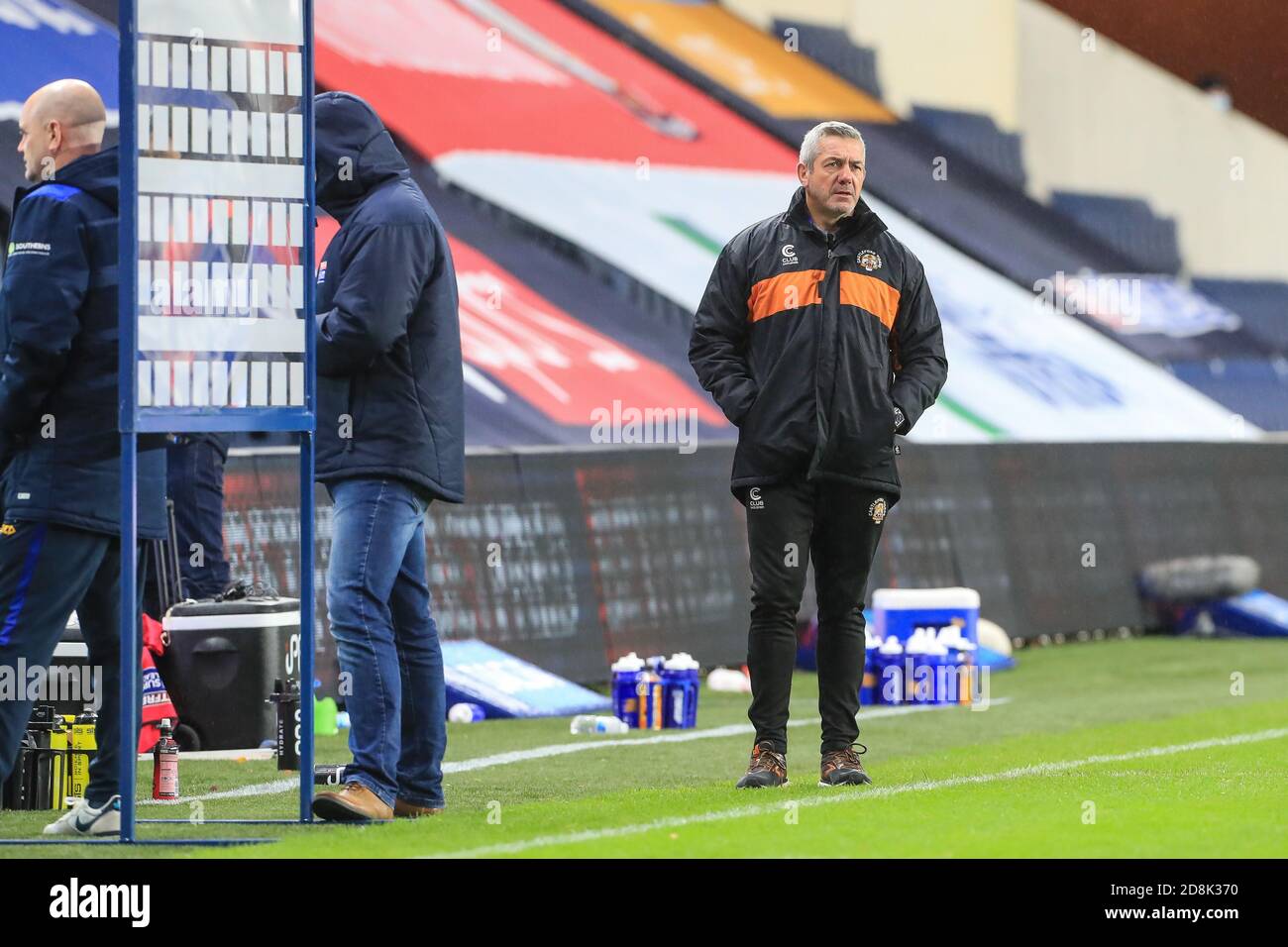 Daryl Powell Cheftrainer von Castleford Tigers vor der Spiele gegen Leeds Stockfoto