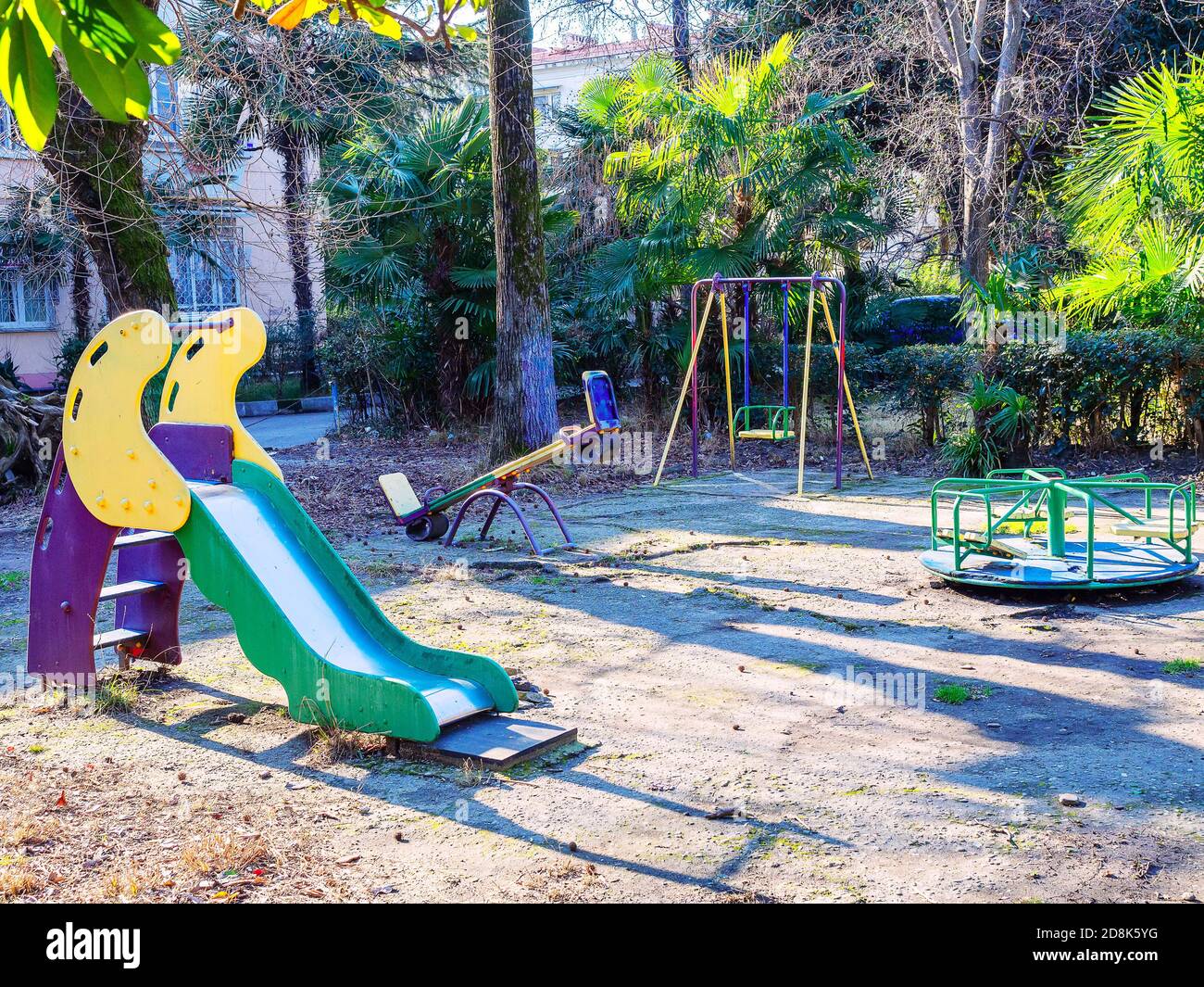 Stadtischer Kinderspielplatz Stockfotos Und Bilder Kaufen Alamy