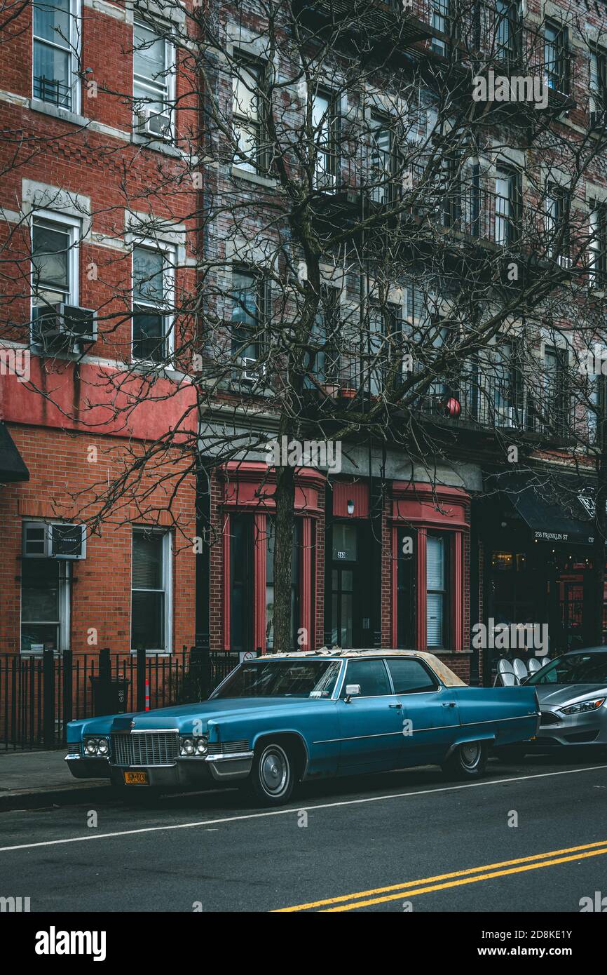 Oldtimer in Greenpoint, Brooklyn, New York City Stockfoto