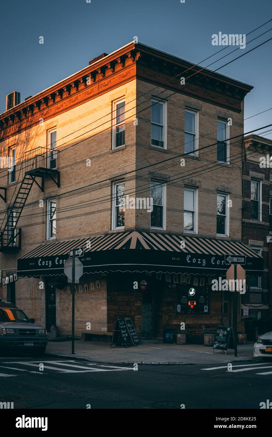 Bar in Ridgewood, Queens, New York City Stockfoto
