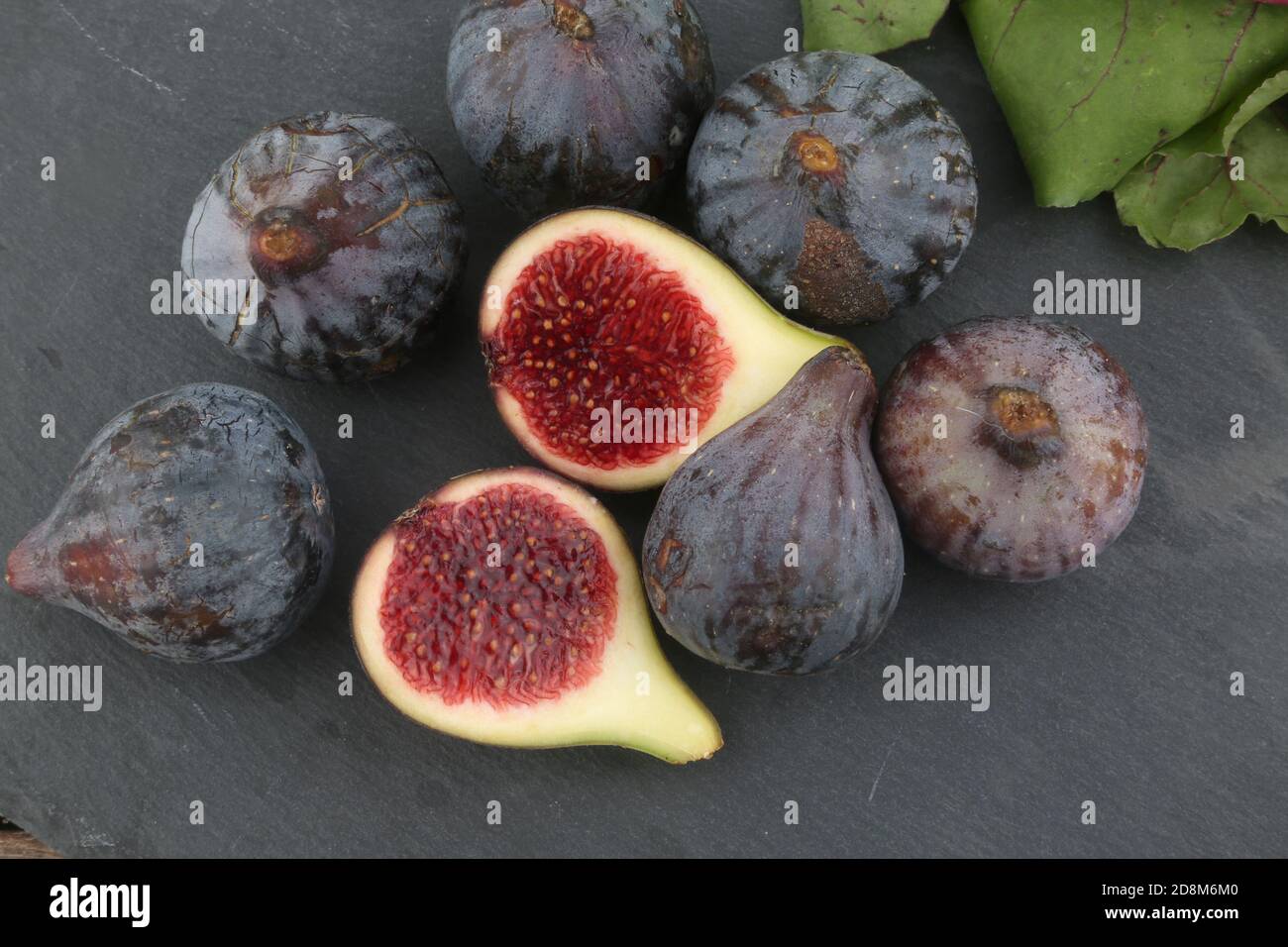 Feigen Früchte als süße Gourmet Dessert Stockfoto Feigen Früchte als süße Gourmet Dessert Stockfoto