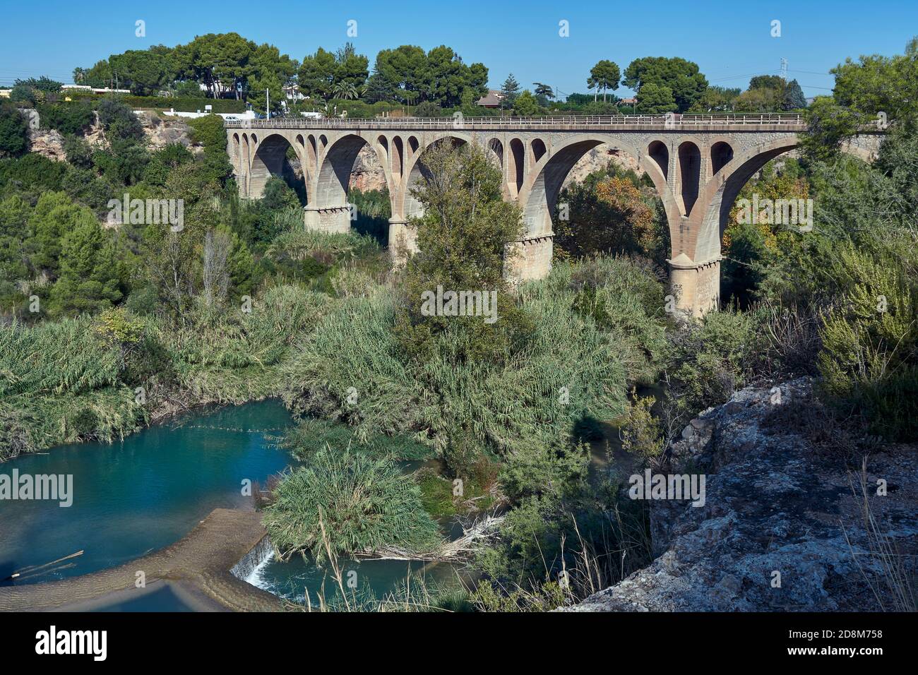 Brücke Camino de la Ermita am Mijares der Stadt Vilareal (Villarreal