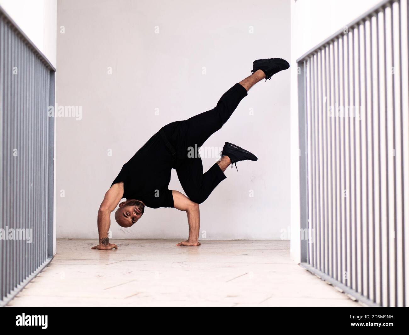 Breakdancer Stockfoto