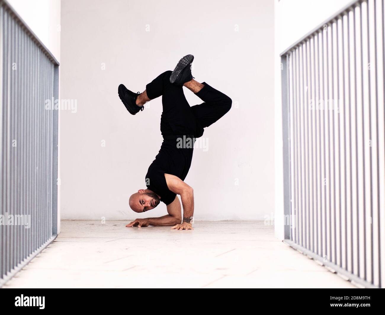 Breakdancer Stockfoto