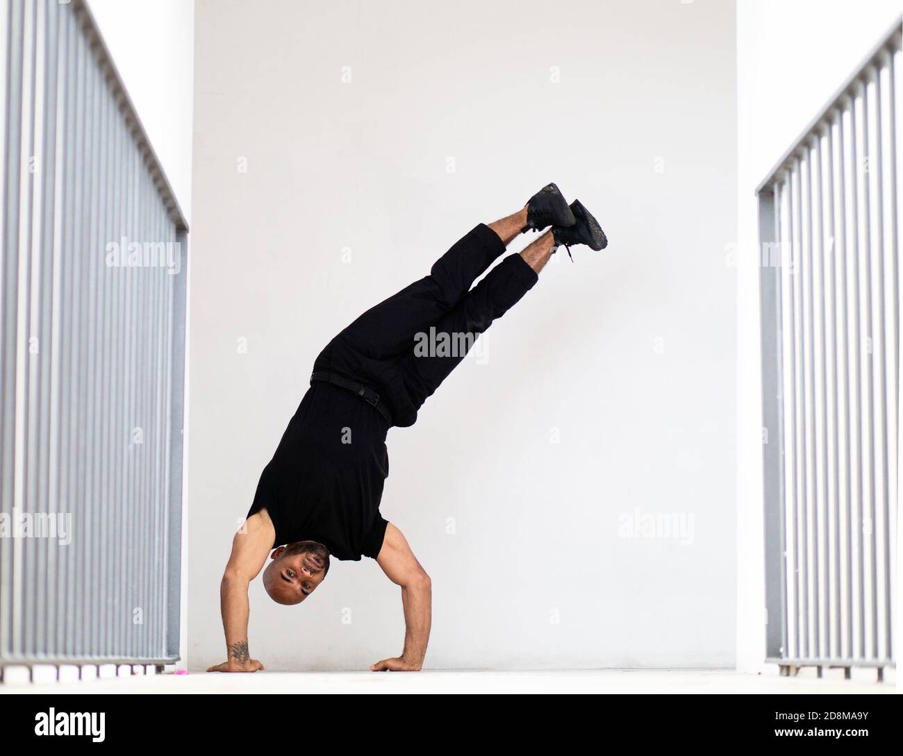 Breakdancer Stockfoto