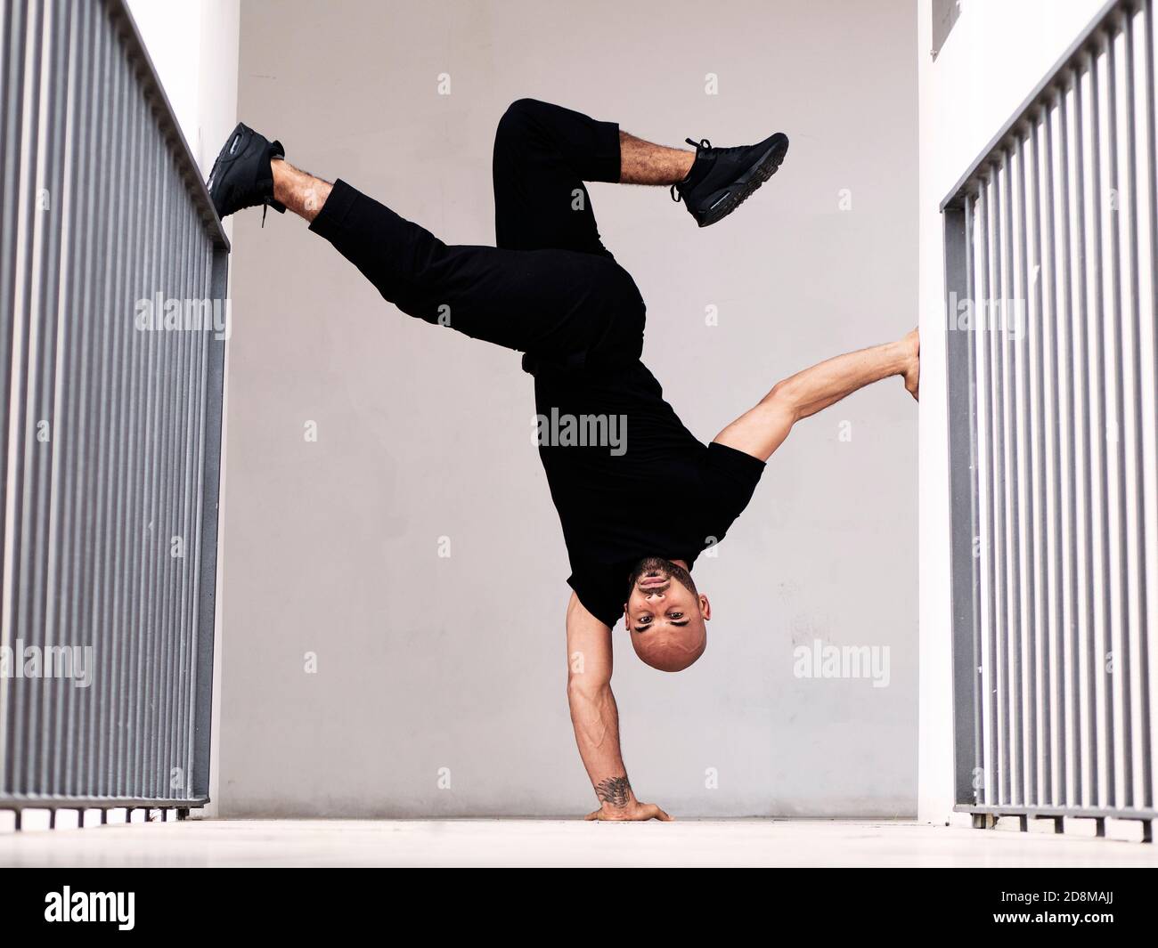 Breakdancer Stockfoto
