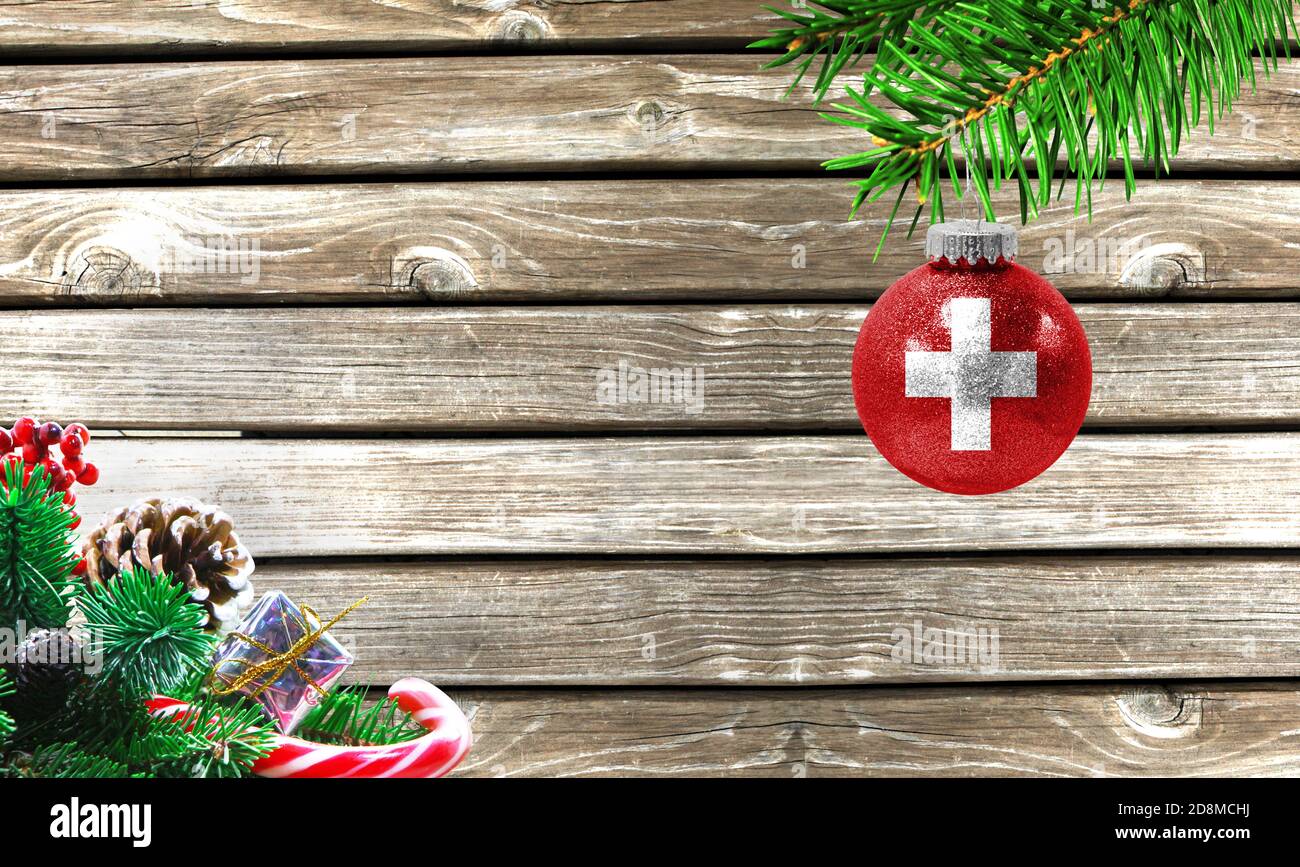 Weihnachtskarte Schweiz Stockfotos und -bilder Kaufen - Alamy
