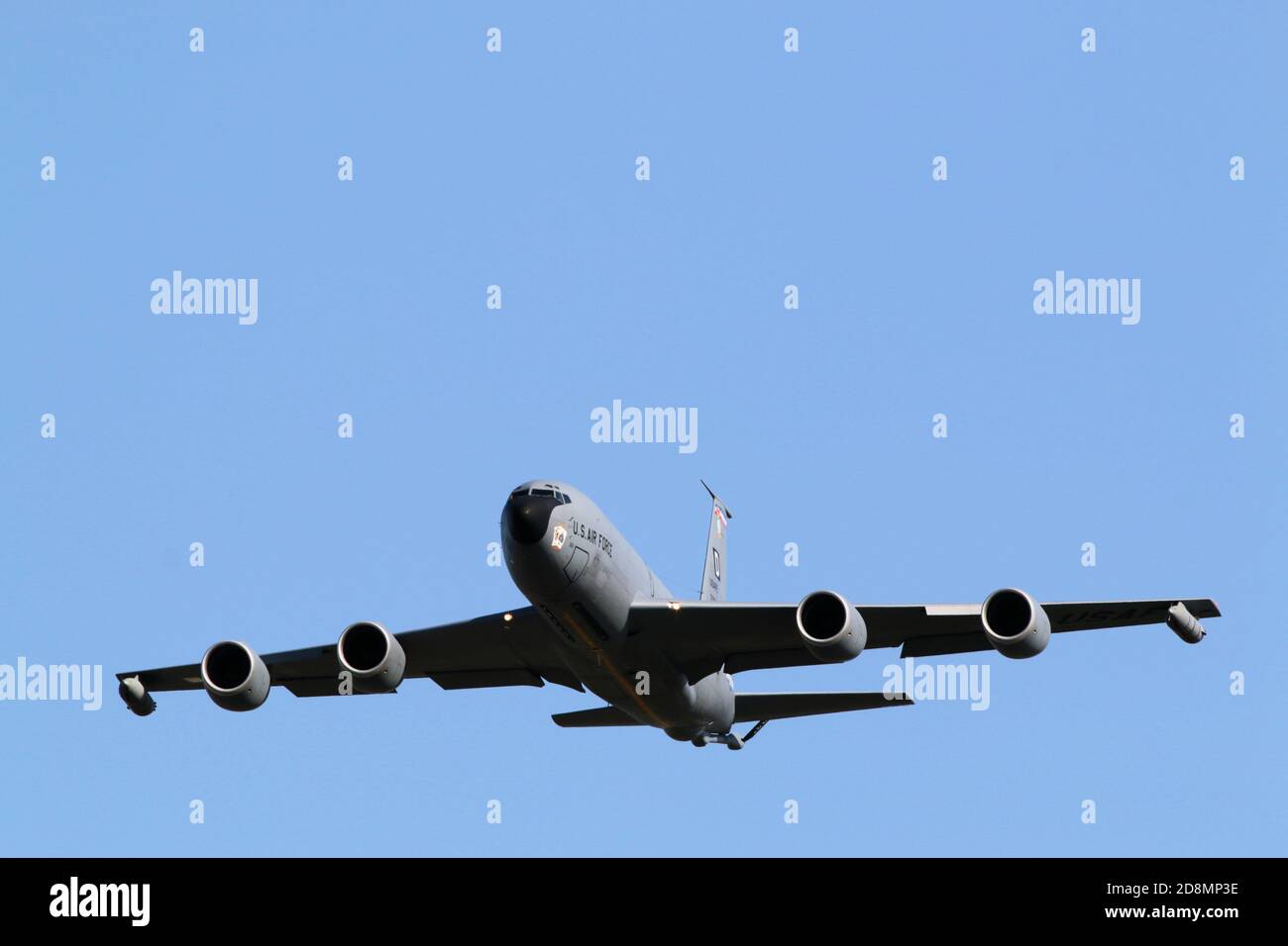 Boeing KC-135 Stratotanker von 100 ARW bei RAF Mildenhall Stockfoto