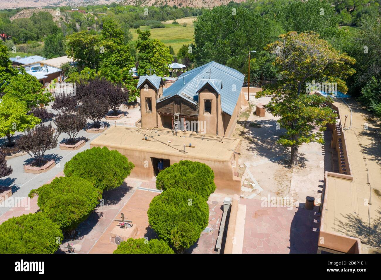 Santuario de Chimayo, römisch-katholisch, Chimayo, New Mexico, USA Stockfoto