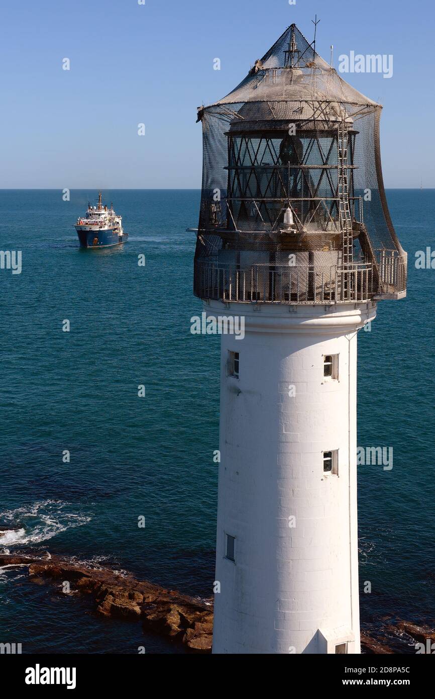 Leuchtturm Bell Rock Stockfoto