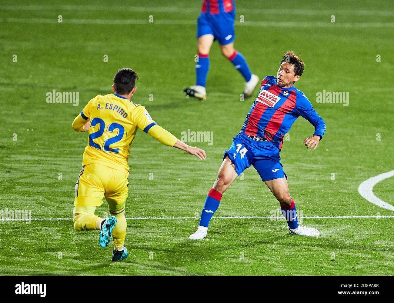 Takashi Inui von SD Eibar beim spanischen Meisterschaftsspiel La Liga zwischen SD Eibar SAD und Cadiz CF am 30. Oktober 2020 in Ipurua stad C Stockfoto