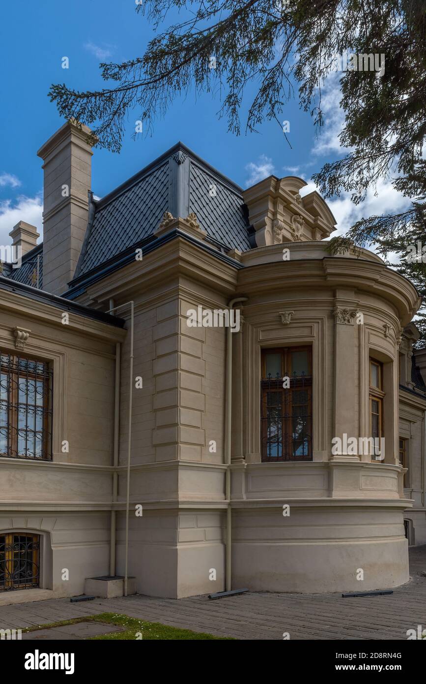 Das Regionalmuseum von Magallanes in Punta Arenas, Patagonien, Chile Stockfoto