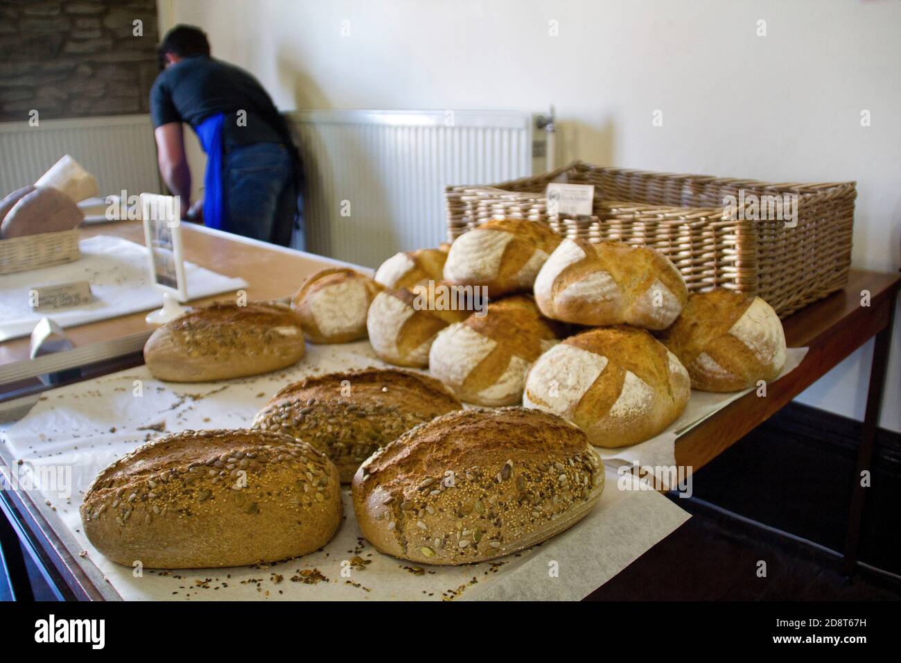 Brote von Artisan Brot Stockfoto