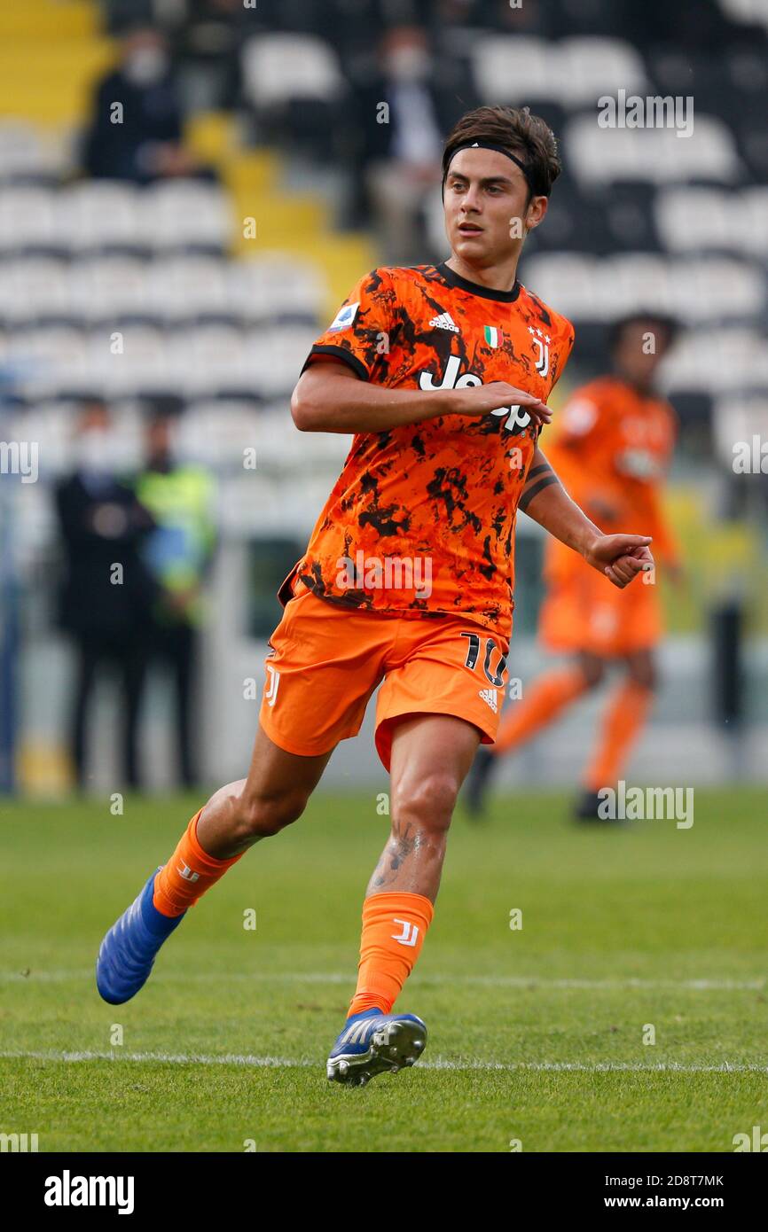 Orogel Stadium - Dino Manuzzi, cesena, Italien, 01 Nov 2020, Paulo Dybala (Juventus FC) während Spezia Calcio gegen Juventus FC, Italienischer Fußball Serie A Spiel - Credit: LM/Francesco Scaccianoce/Alamy Live News Stockfoto