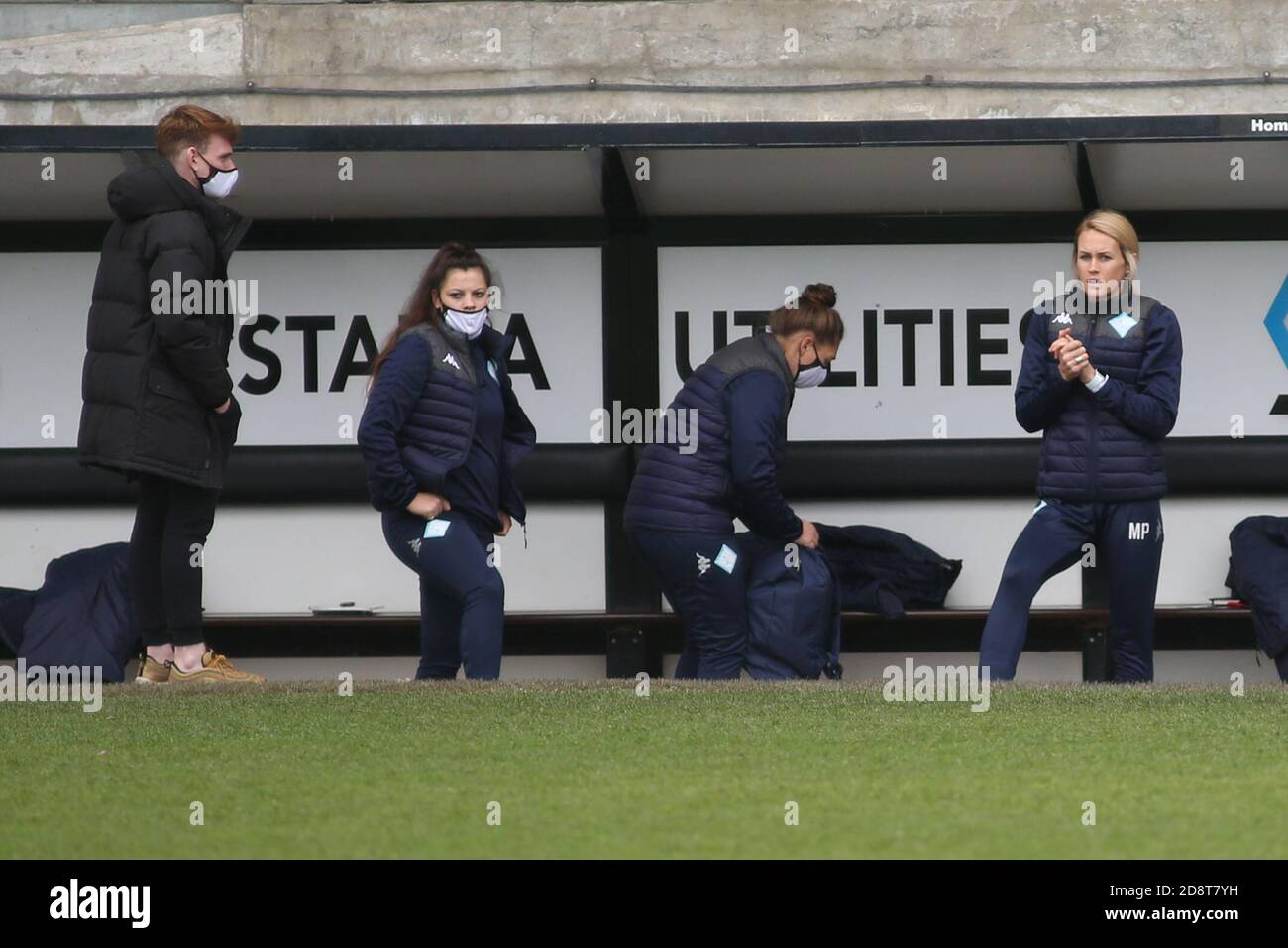 Dartford, Großbritannien. Januar 2020. Melissa Phillips (London City) schaut während des FA Women's Super League 2 Spiels zwischen London City und Leicester City im Princes Park in Dartford. FEDERICO GUERRA MARANESI/SPP Quelle: SPP Sport Press Foto. /Alamy Live Nachrichten Stockfoto