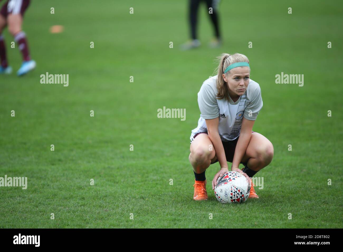 Dartford, Großbritannien. Januar 2020. Annabel Blanchard (Leicester City) schaut während des FA Women's Super League 2 Spiels zwischen London City und Leicester City im Princes Park in Dartford. FEDERICO GUERRA MARANESI/SPP Quelle: SPP Sport Press Foto. /Alamy Live Nachrichten Stockfoto