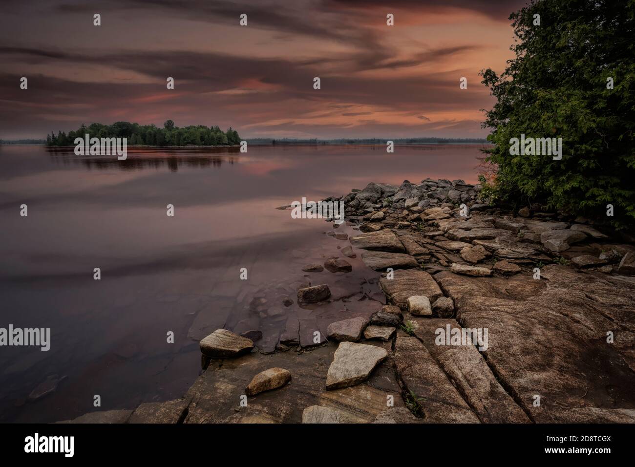 Morris Island, Ontario Stockfoto