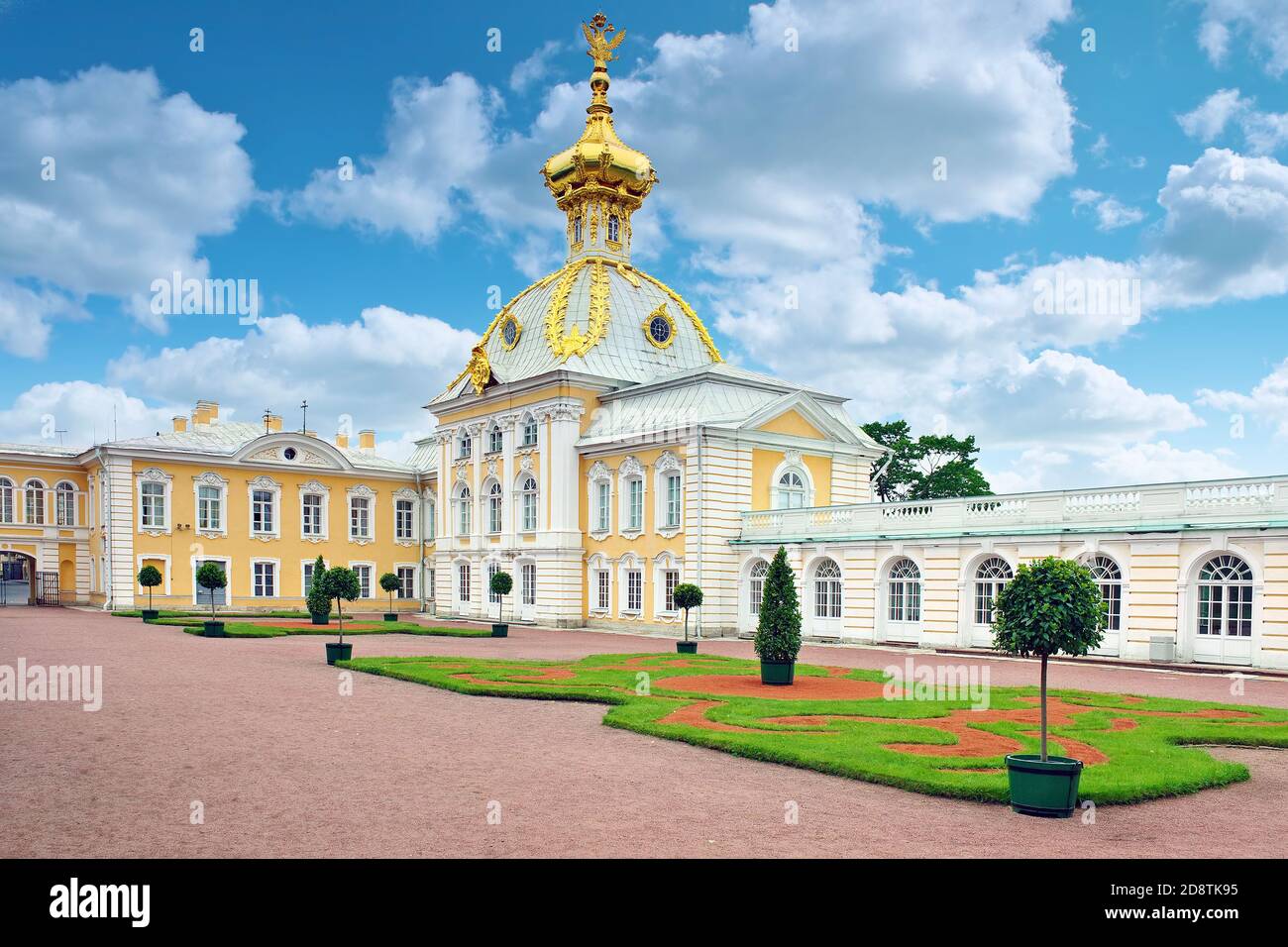 St. Petersburg ist eine russische Hafenstadt an der Ostsee. Es war die kaiserliche Hauptstadt für 2 Jahrhunderte, wurde im Jahr 1703 gegründet. Stockfoto