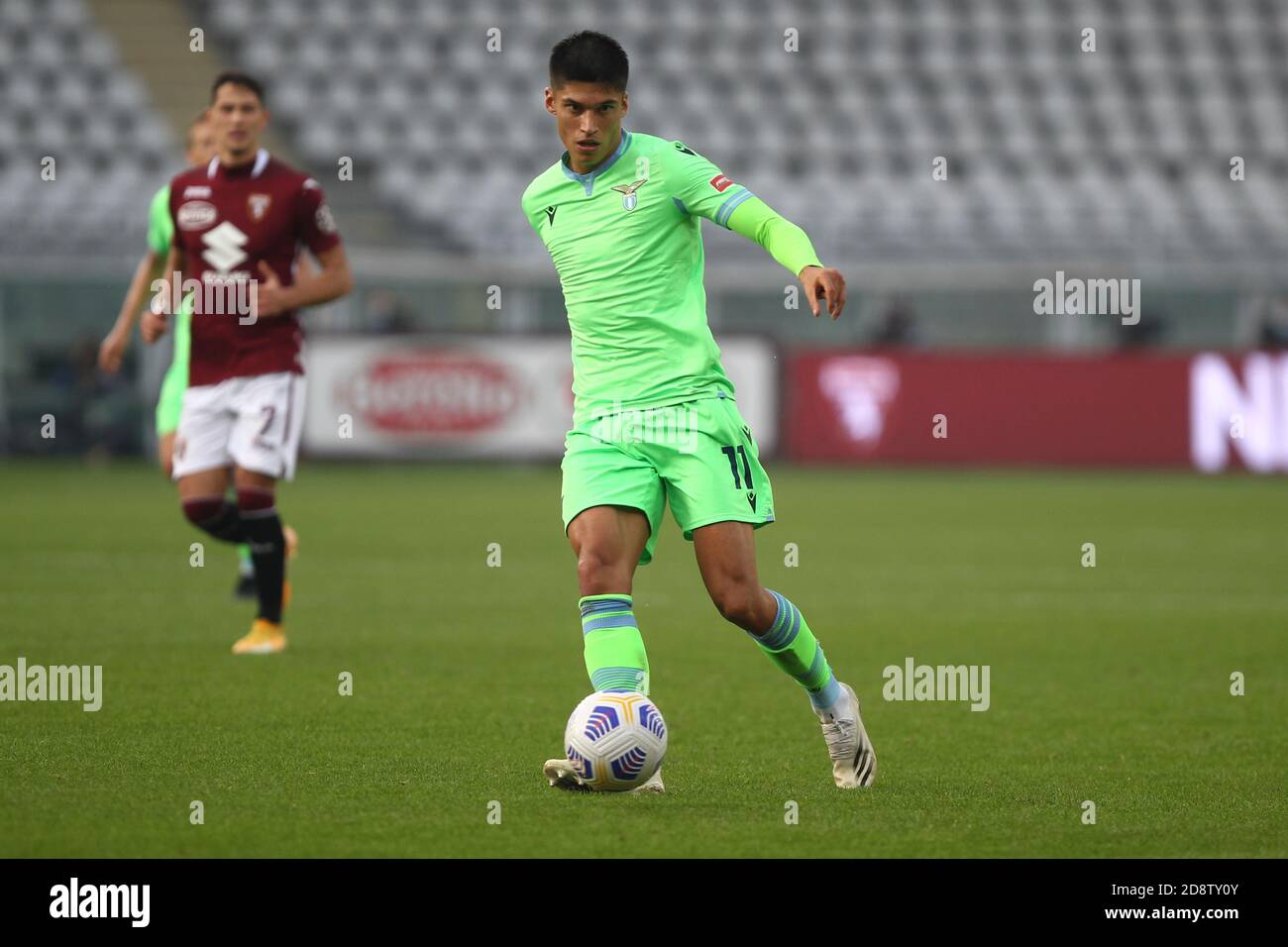 Joaqun Correa von SS Lazio während der Serie EIN Spiel zwischen Turin FC und SS Lazio im Olympischen Grande Torino Stadion am 01. November 2020 in Turin, Ita Stockfoto