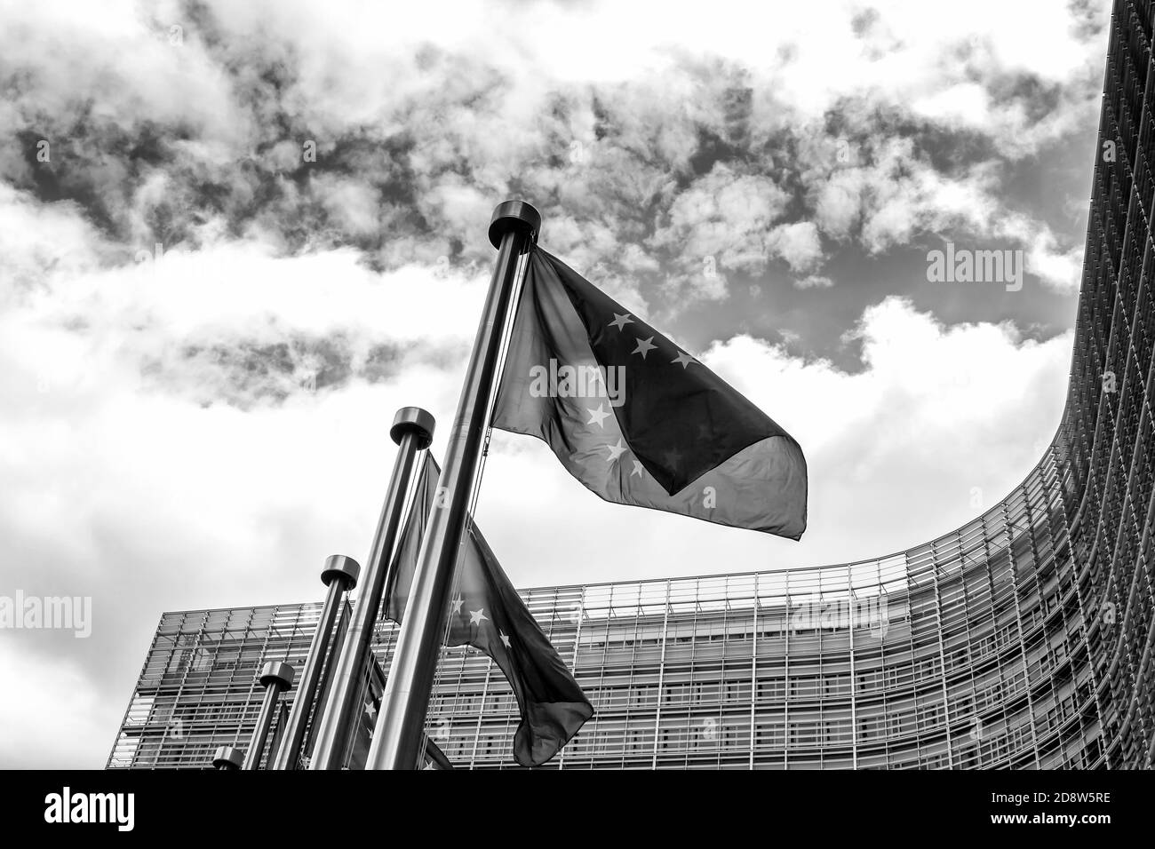 Brüssel, BELGIEN: Sitz der Europäischen Kommission in Brüssel, Belgien, Europa Stockfoto