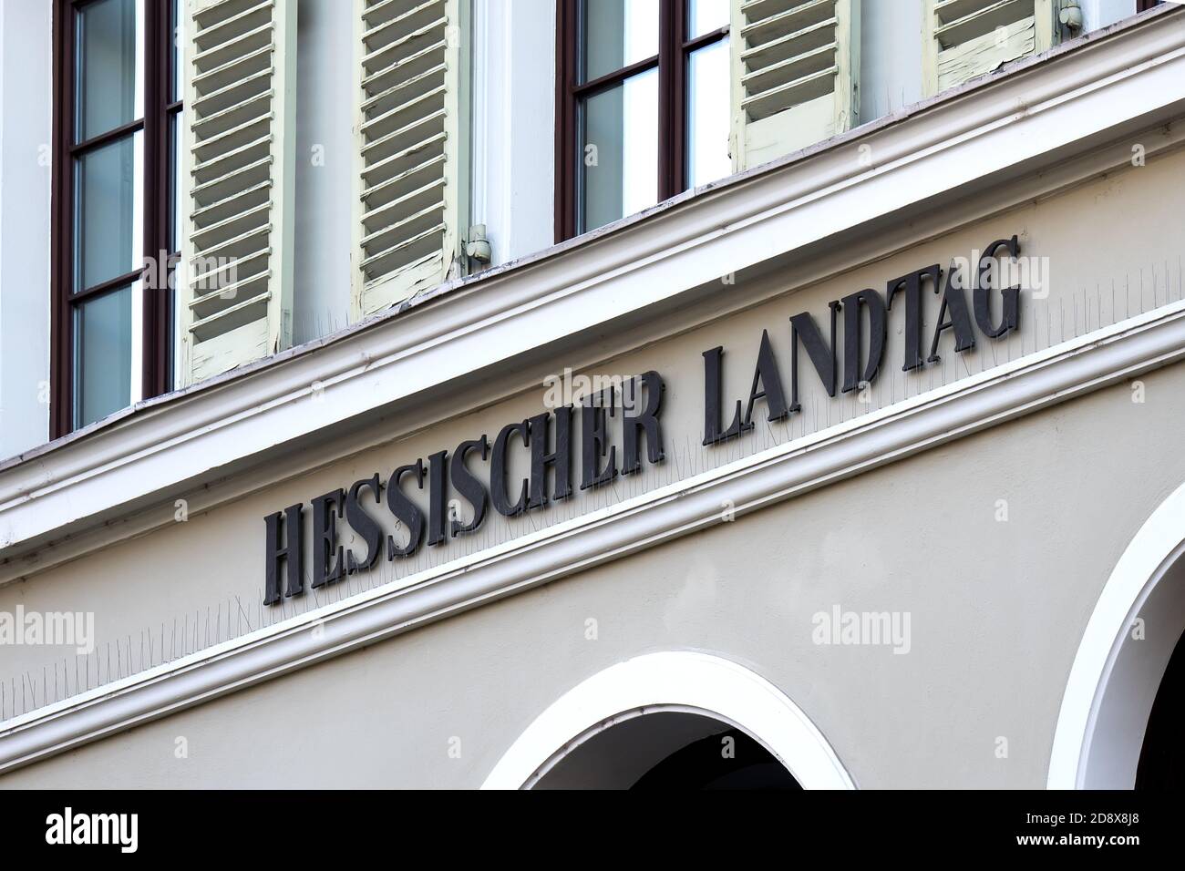 Hessischer Landtag Stockfoto