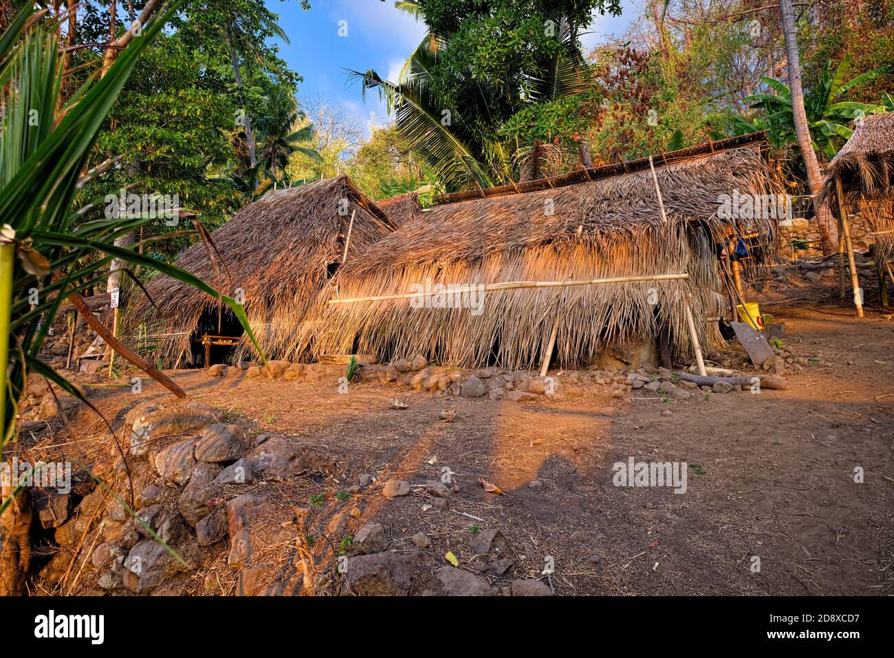 Aufgenommen @Amakaka Dorf, Lewotolok, Lembata, East Nusa Tenggara, Indonesien Stockfoto