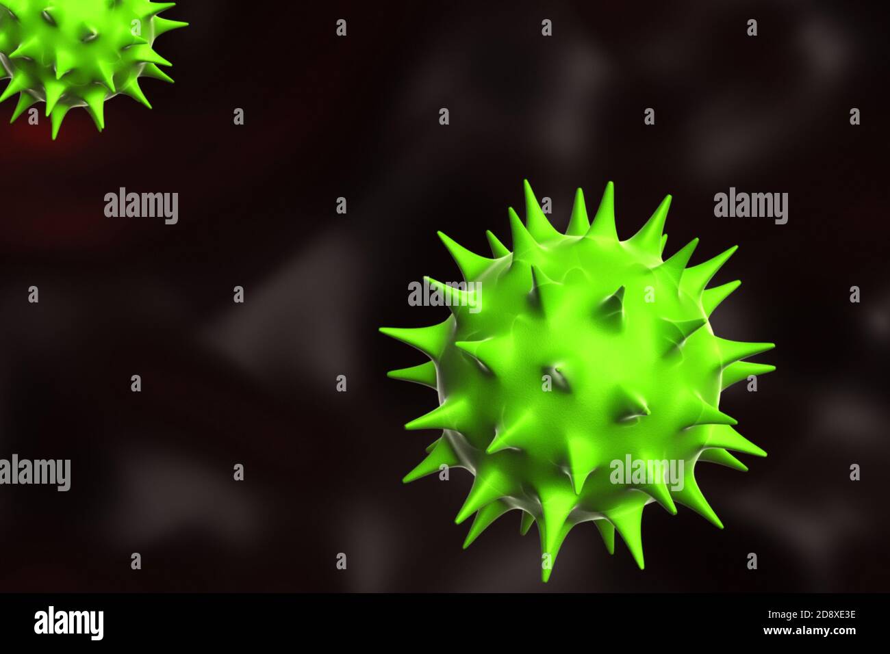 Virus-Abbildung Stockfoto
