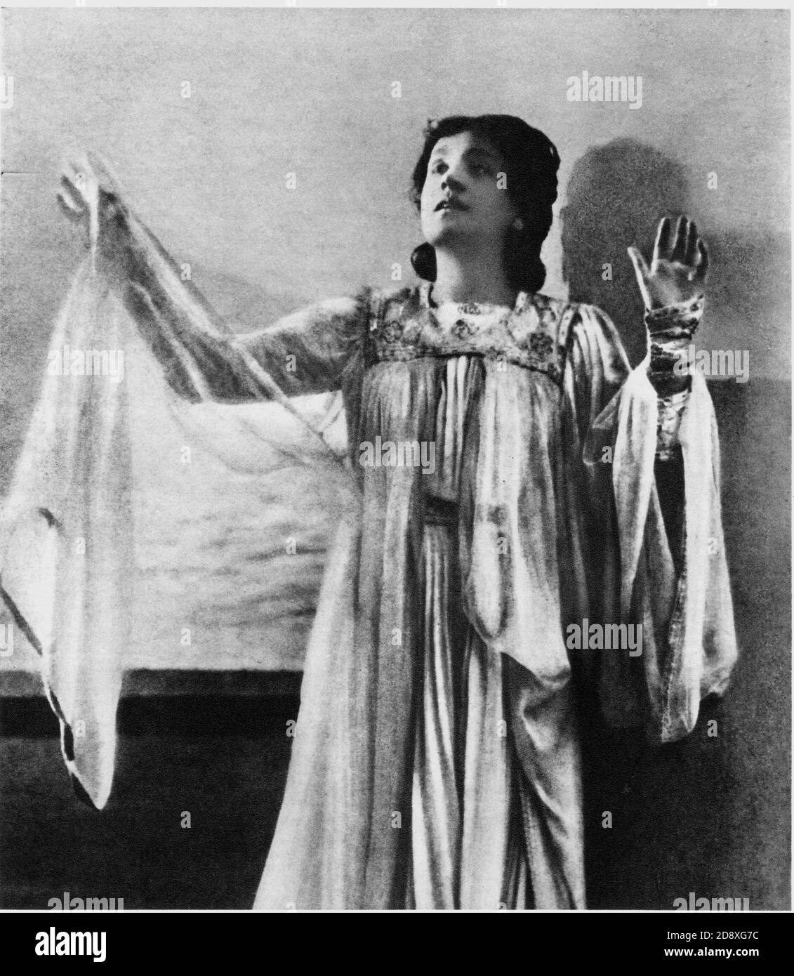 1896 , ITALIEN : ELEONORA DUSE ( Vigevano , 1858 - Pittsburg , Pennsylvania , 1924 ) in ' La città morta ' von GABRIELE D'ANNUNZIO - TEATRO - THEATER - DIVA - DIVINA ---- ARCHIVIO GBB Stockfoto
