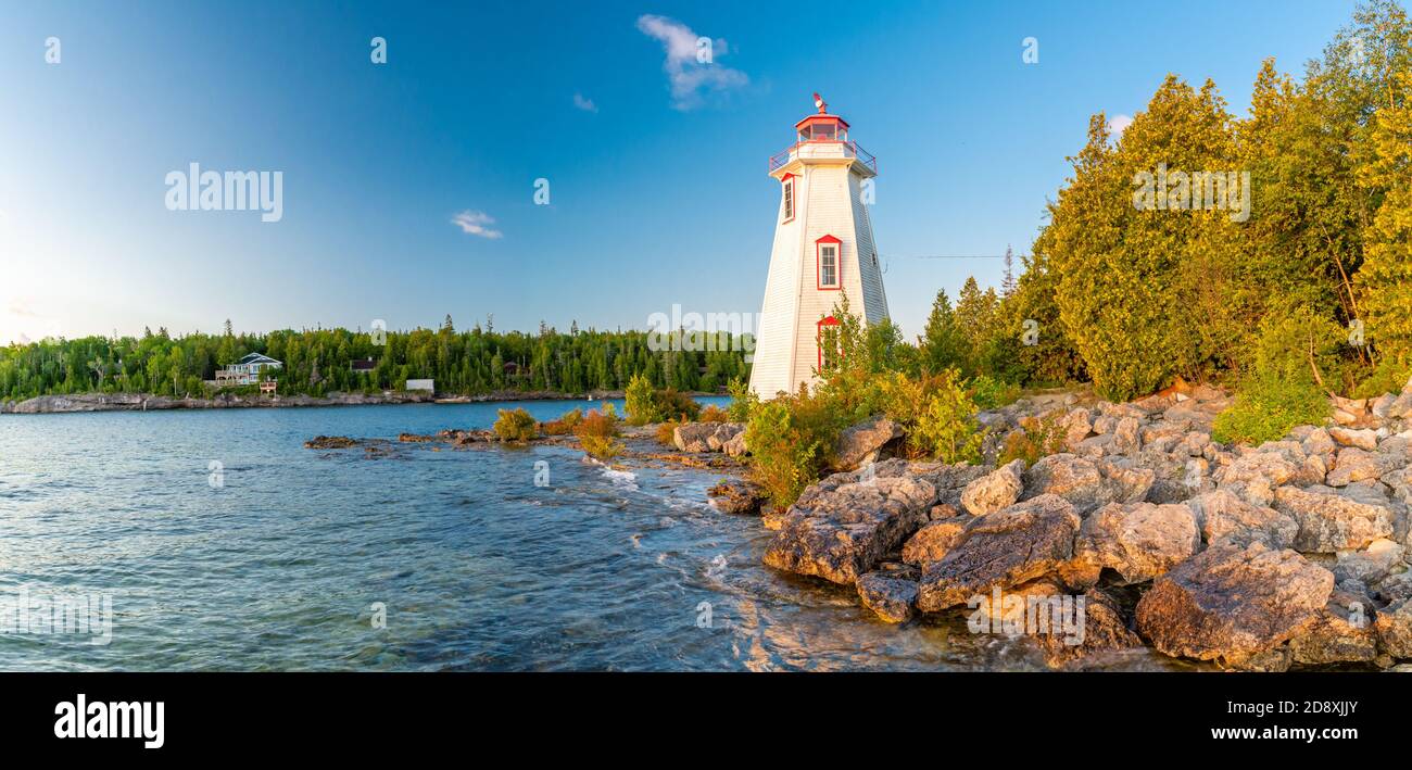 Tobermory Bruce Peninsula Conservation Area Ontario Kanada Stockfoto
