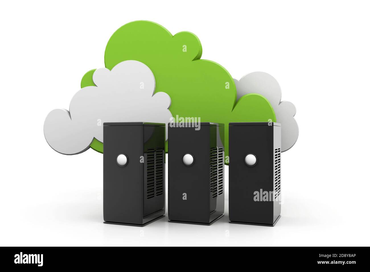 Cloud-computing-Server Stockfoto