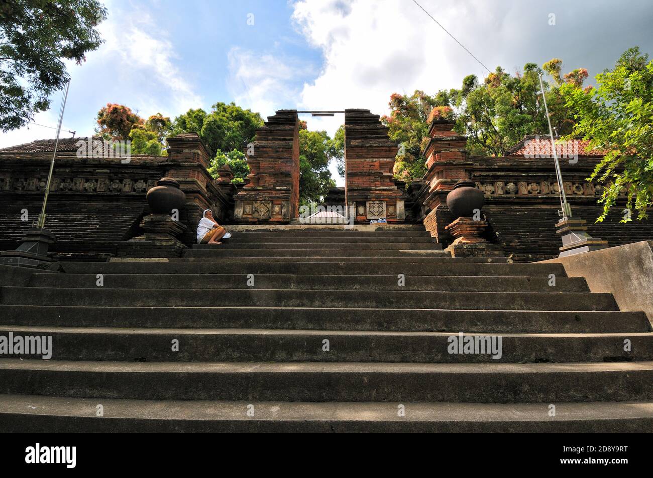 Imogiri (auch Imagiri) ist eine königliche Friedhofskomplex in Yogyakarta, in Süd-Zentral-Java, Indonesien, sowie ein modernes Dorf in der Nähe der grav Stockfoto