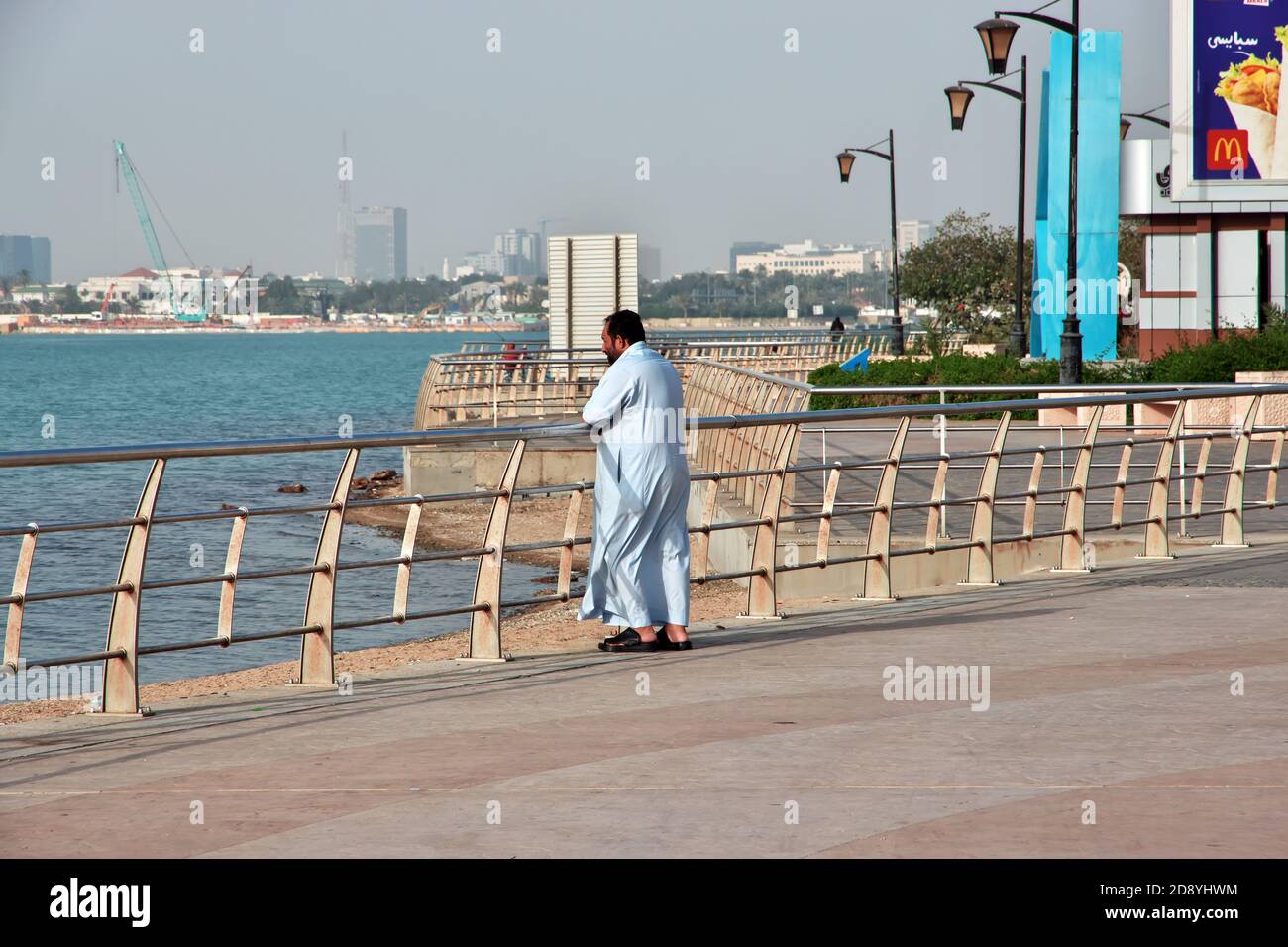 Die Promenade am Roten Meer, Jeddah, Saudi-Arabien Stockfoto