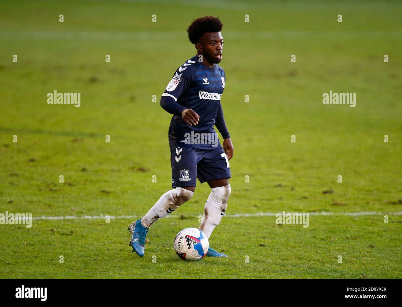 SOUTHEND, ENGLAND - OKTOBER 31: Terrell Egbri von Southend United während der League Two zwischen Southend United und Port Vale im Roots Hall Stadium, South Stockfoto