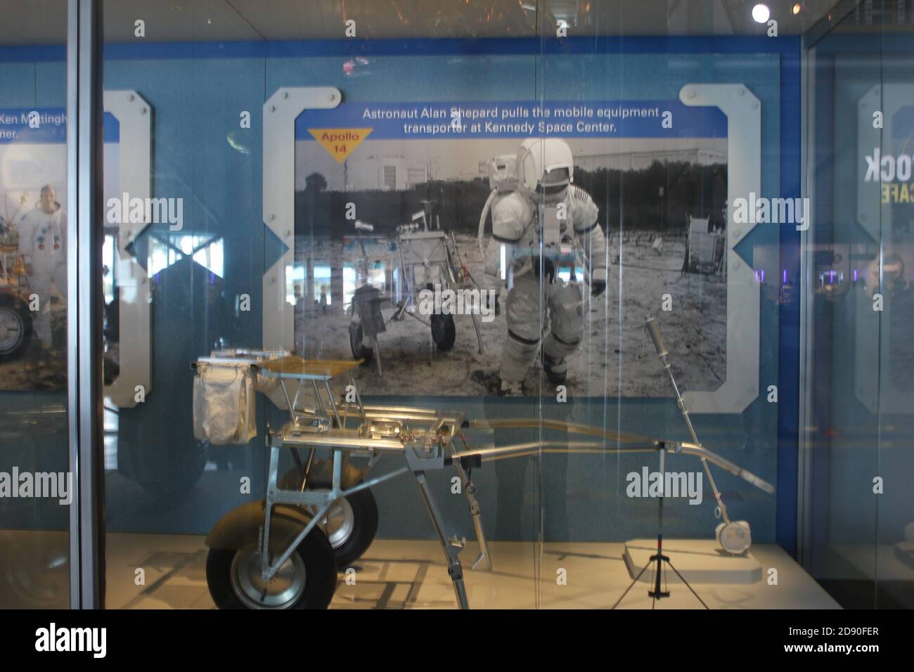 Lunar Roving Fahrzeug Nr. 4, Boeing, 1971 - Kennedy Space Center - Cape Canaveral, Florida Stockfoto