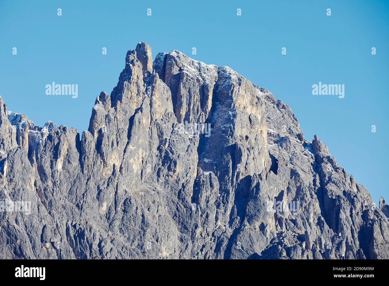 Gipfel der dolomiten von trentino Alto adige von der aus gesehen passo rolle Stockfoto