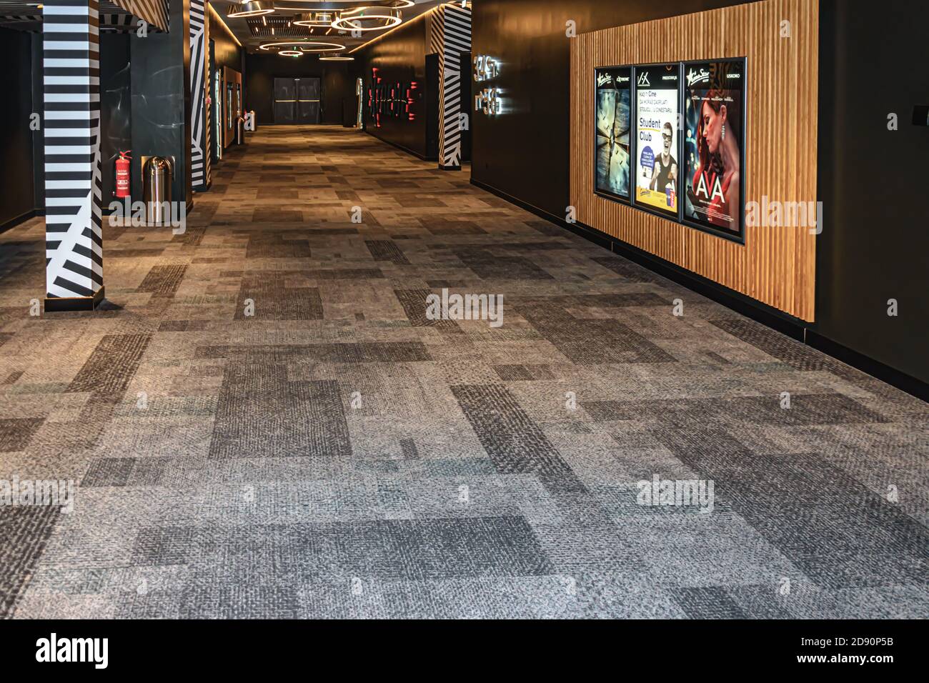 An diesem Wochenende wurde in Sarajevo das Multiplex-Kino CineStar eröffnet. Das Kino mit zehn Sälen ist das größte und modernste Kino in Bosnien und Herzegowina Stockfoto