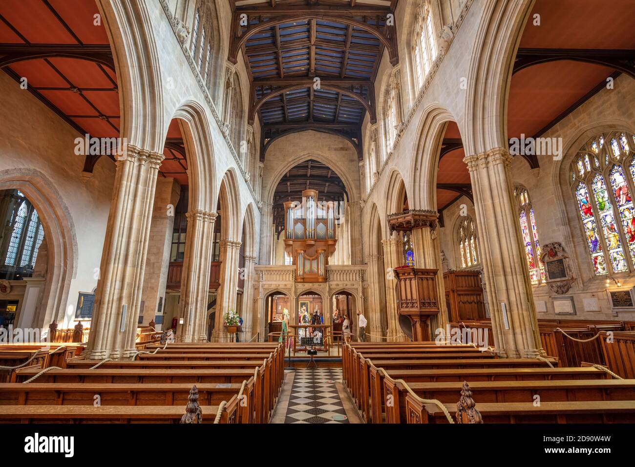 Oxford University Church oder University Church of St Mary the Virgin oder St Mary's oder SMV High Street Oxford Oxfordshire England UK GB Europe Stockfoto