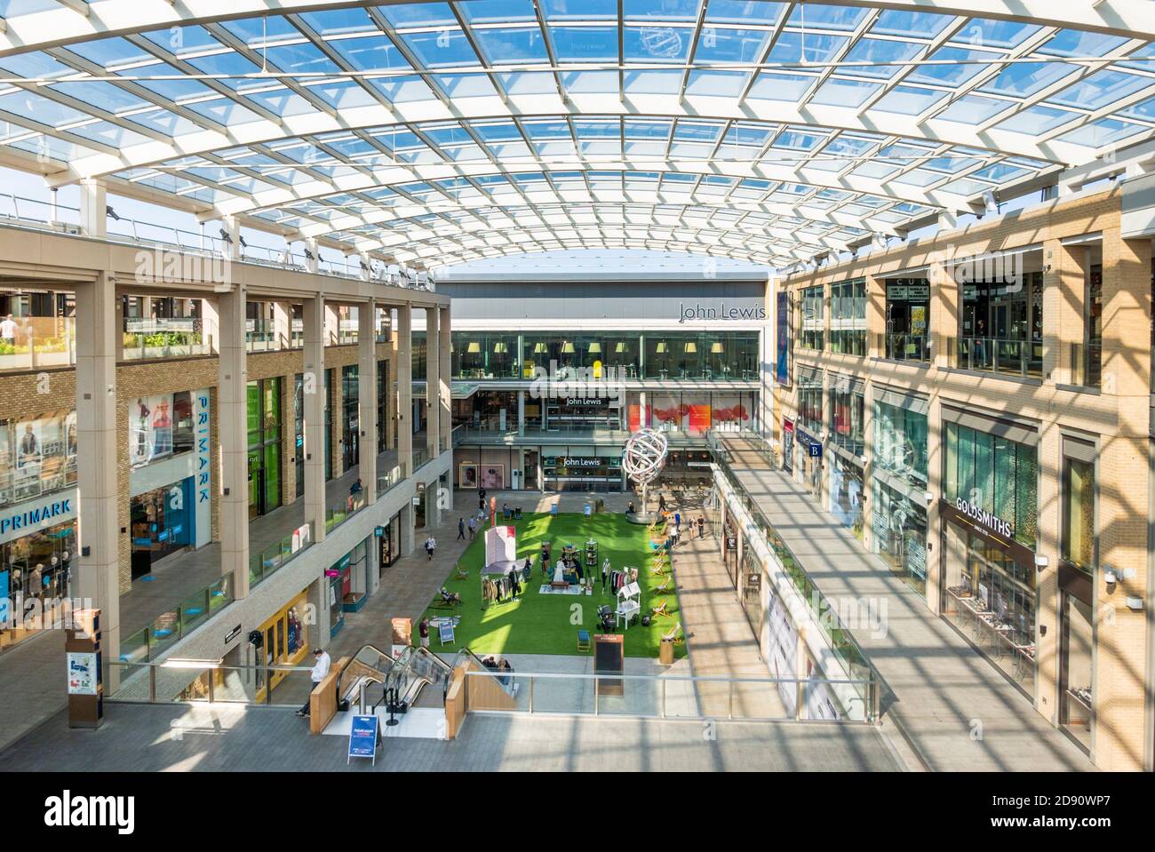 Stadtzentrum Oxford Westgate Oxford Einkaufszentrum oxford Einkaufszentrum oxford Einkaufszentrum Oxford Oxfordshire England GB Europa Stockfoto