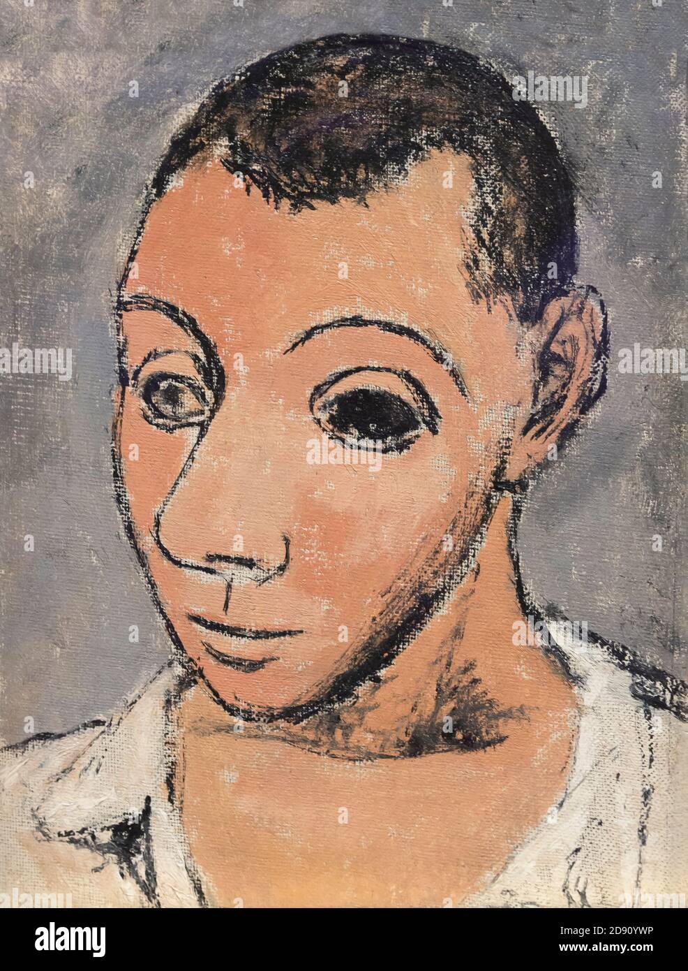 Selbstporträt, Pablo Picasso, 1906, Metropolitan Museum of Art, Manhattan, New York City, USA, Nordamerika Stockfoto