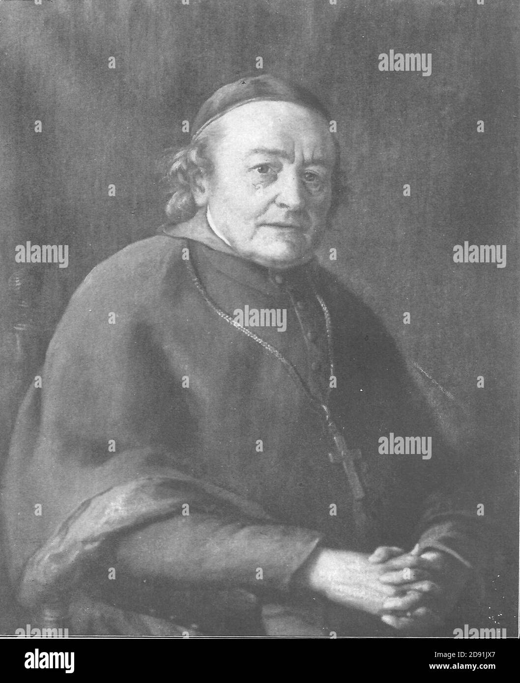 Karl Joseph von Hefele 1809-1893 001. Stockfoto