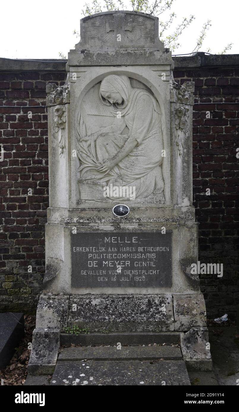 Jules Vits (1868-1935) Graf Gentil De Meyer Melle 4-4-2017 13-32-40 4-4-2017 13-32-40. Stockfoto