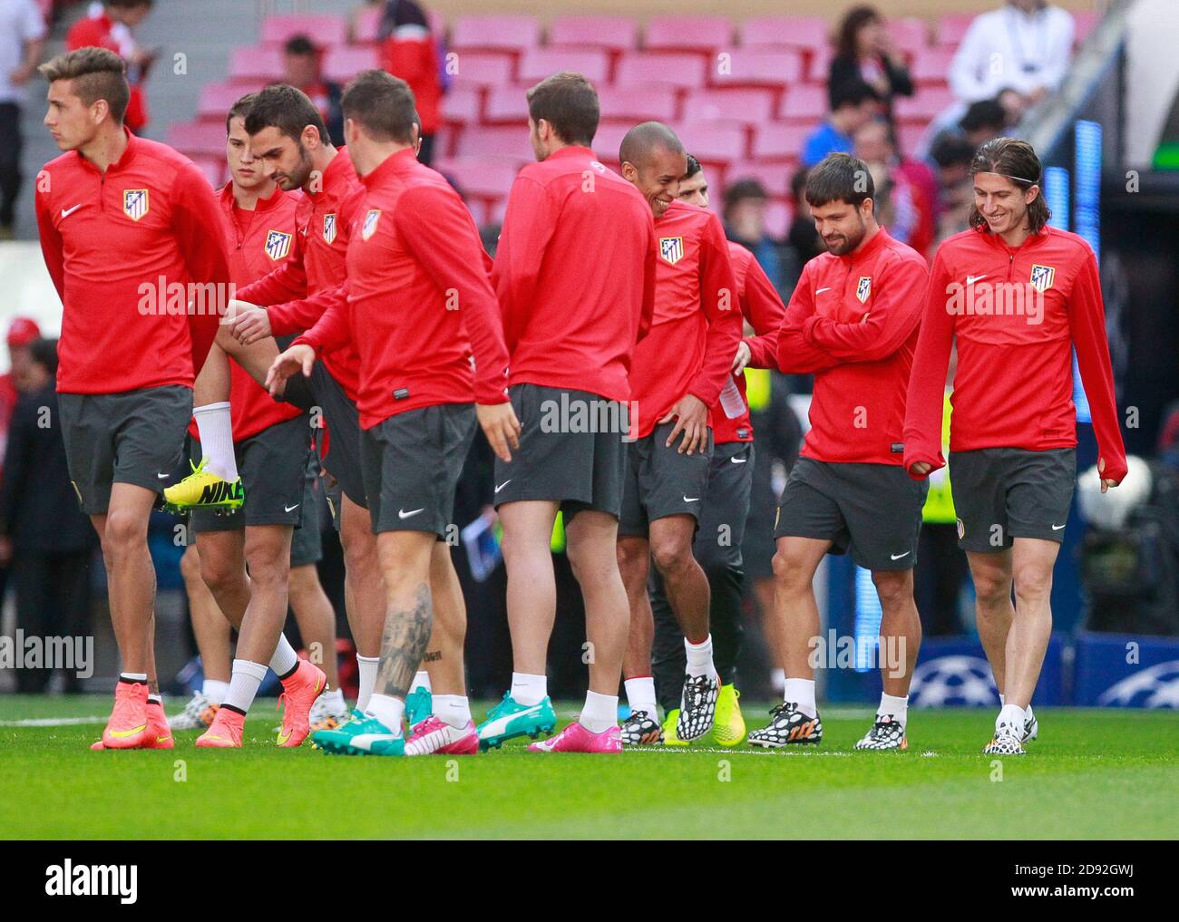 Atletico Madrid Team Photo Stockfotos und -bilder Kaufen - Alamy