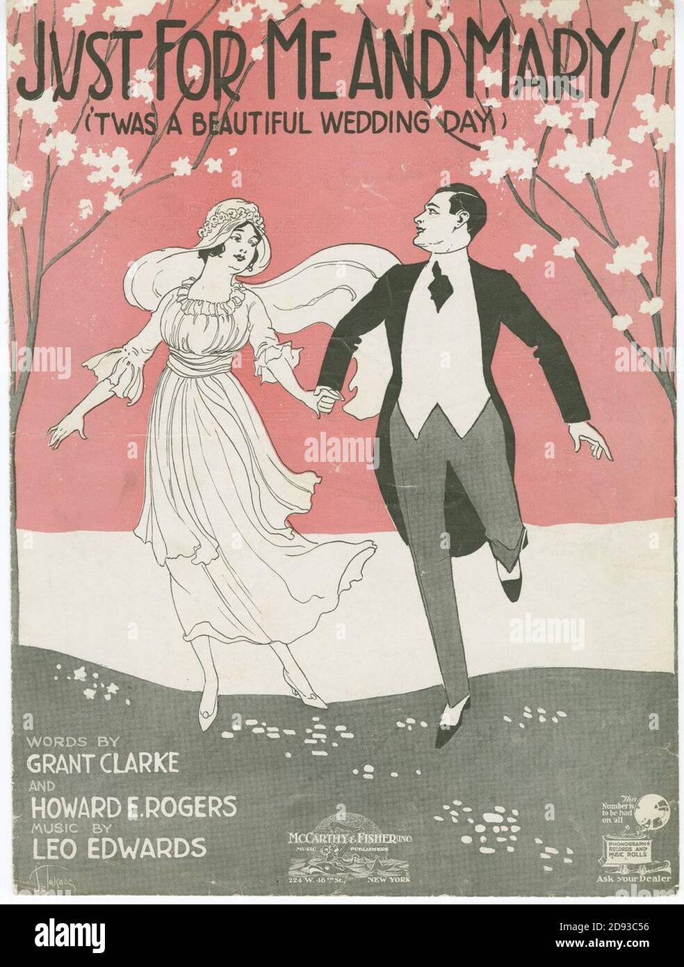 Nur für mich und Maria 1919. Stockfoto