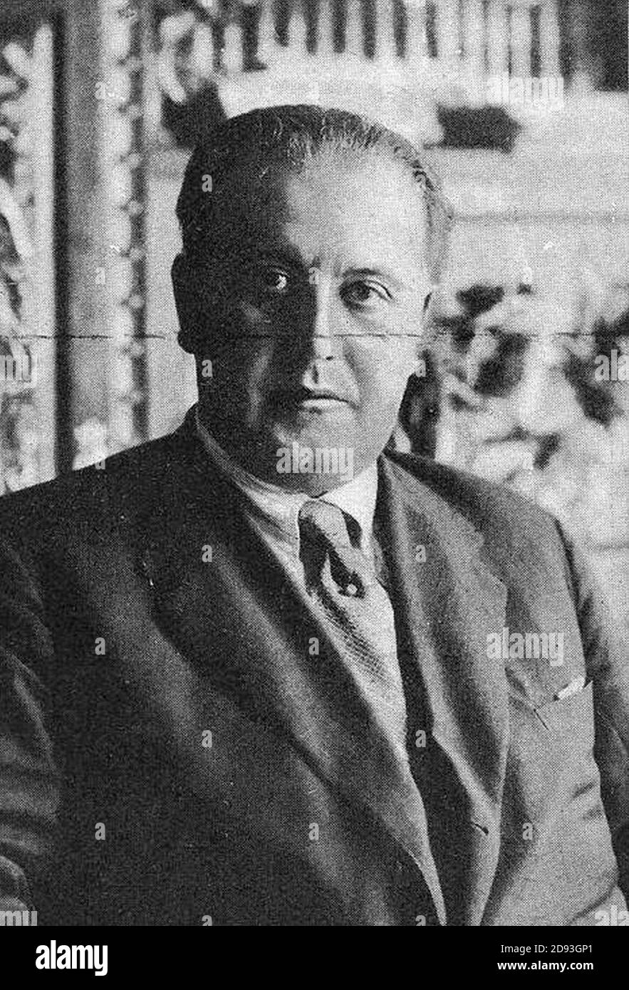 Justo Villanueva Gómez 1936. Stockfoto