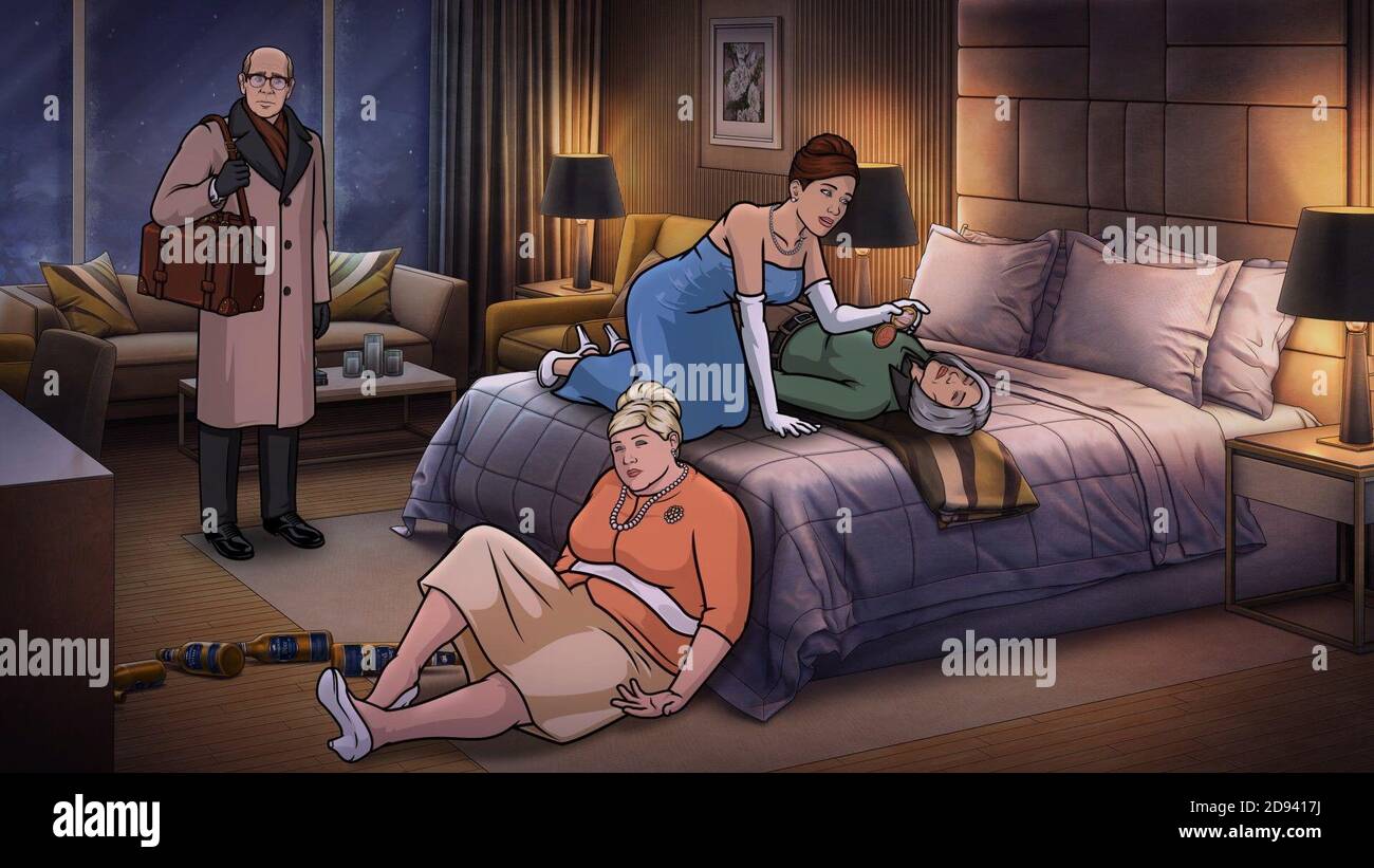 Archer Von Links Robert Stimme Stephen Tobolowsky Pam Poovey Stimme Amber Nash Cheryl Carol Tunt Stimme Judy Greer Malory Archer Stimme Jessica Walter Caught Naper Saison 11 Ep 1107 Ausgestrahlt 21 Oktober