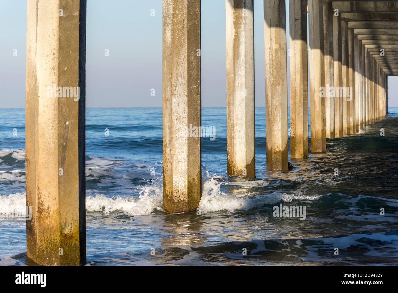 Scripps Pier. La Jolla, CA, USA. Stockfoto